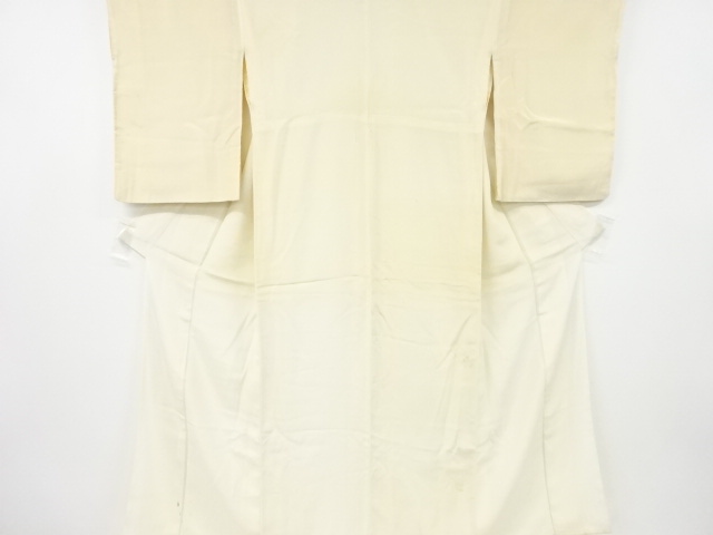 アンティーク　白錦紗中着